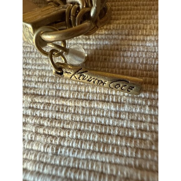 Kenneth Cole New York Crystal & Stone Bracelet Vintage Style - Picture 5 of 14